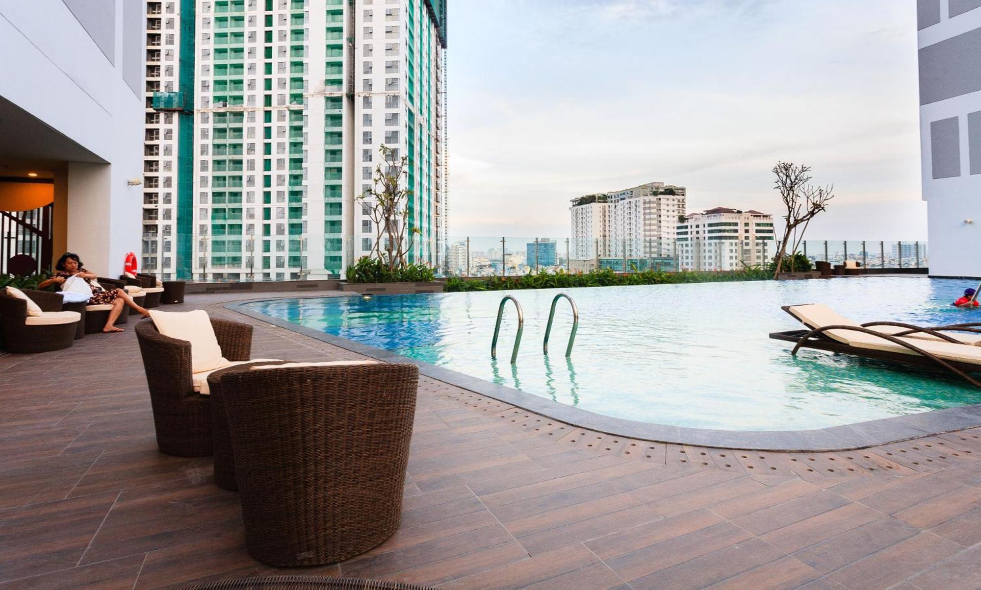 Aloha Cbd Apartment - Rivergate Tower Ho-Chi-Minh-Stadt Exterior foto
